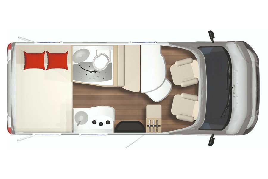 Travel Van T 620 G mieten bei Caravan Liebe in Leipzig