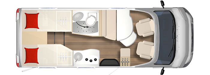 Travel Van T 620 G mieten bei Caravan Liebe in Leipzig